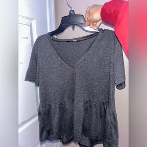 Shein, Grey shirt, Size small